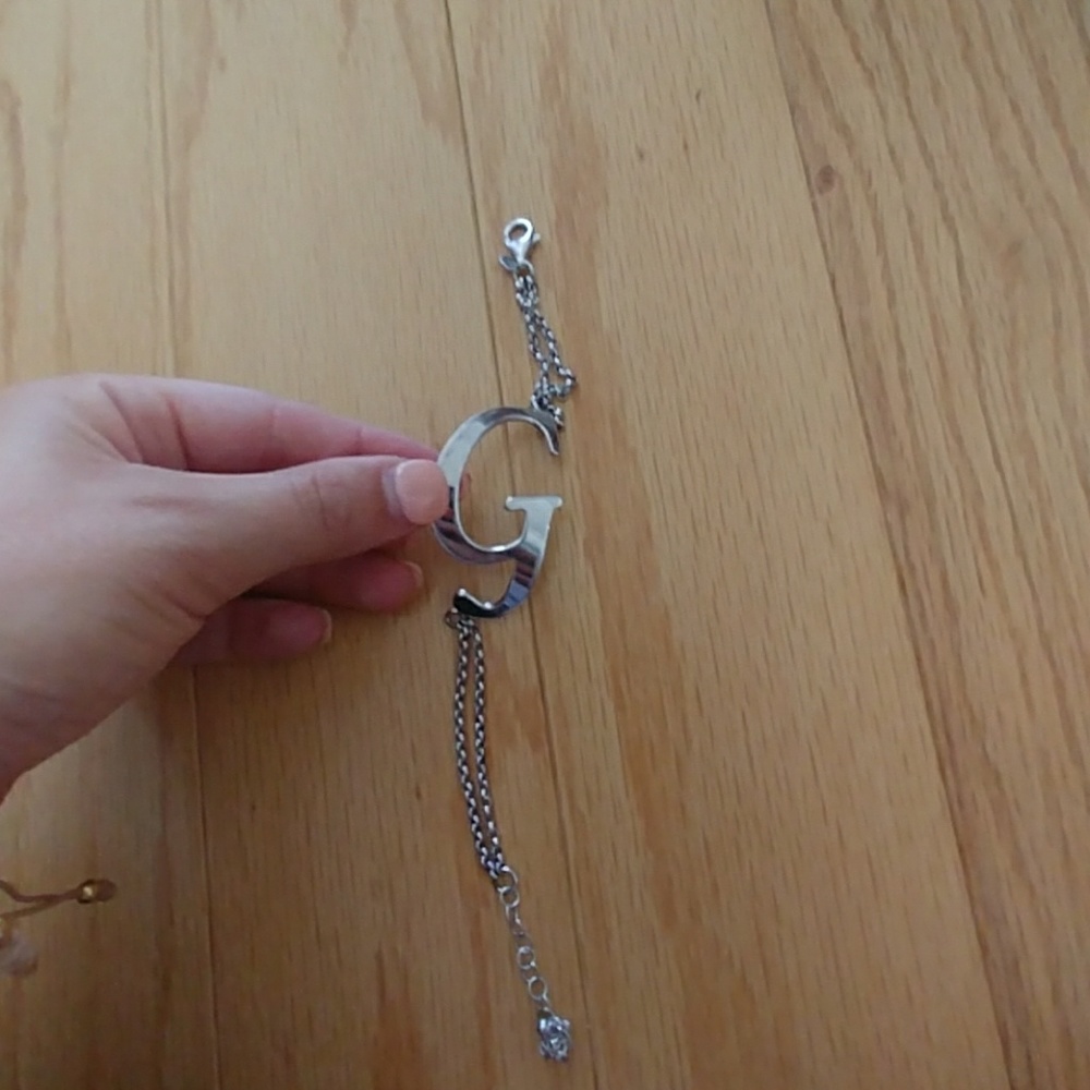 SALE!! Sterling silver "G" bracelet
